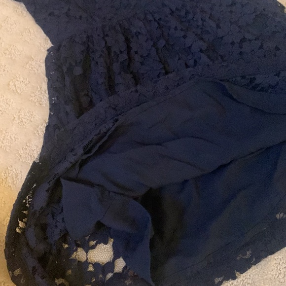 Abercrombie & Fitch Navy Blue Mini Dress - Picture 4 of 5